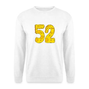 52 Jahre alt - 52. Geburtstag Geschenk - 1952 - Unisex Pullover - Weiß - Vorne