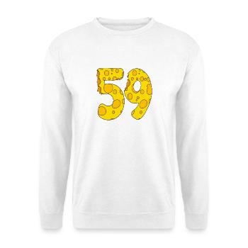 59 Jahre alt - 59. Geburtstag Geschenk - 1959 - Unisex Pullover - Weiß - Vorne
