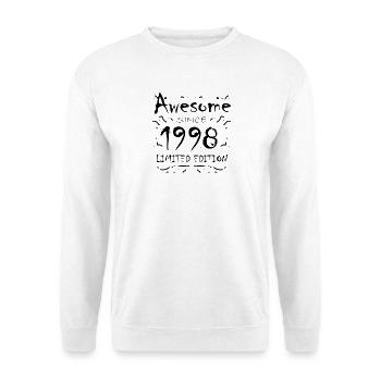 1998 - Jahrgang 1998 - Unisex Pullover - Weiß - Vorne