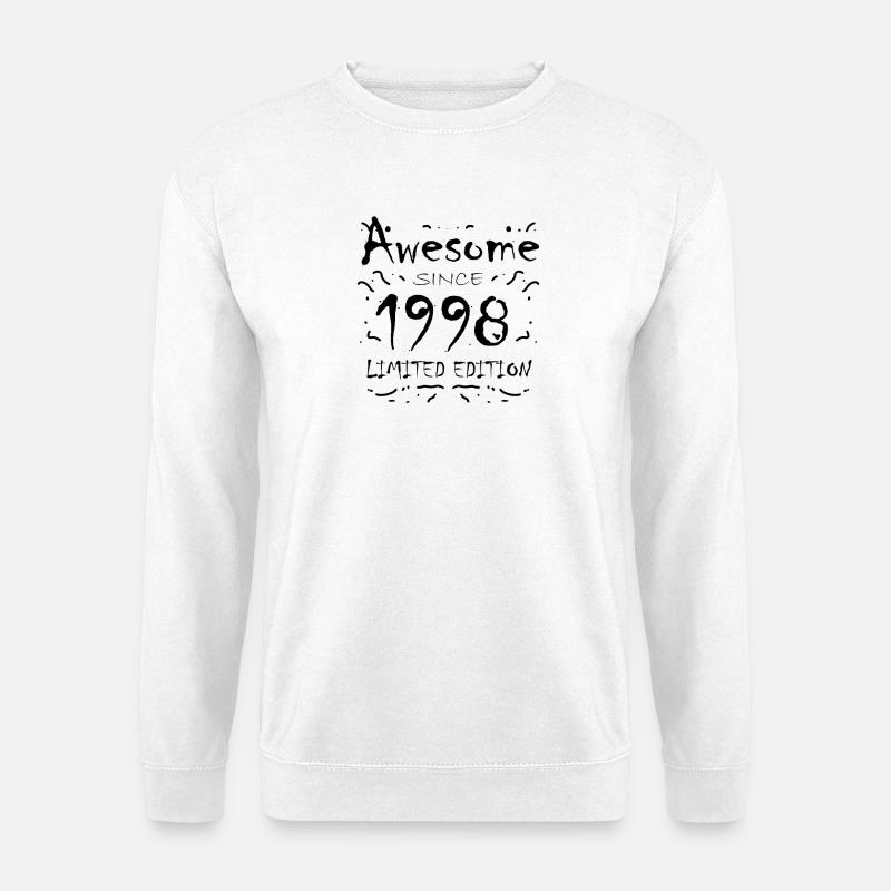 1998 - Jahrgang 1998 - Unisex Pullover - Weiß