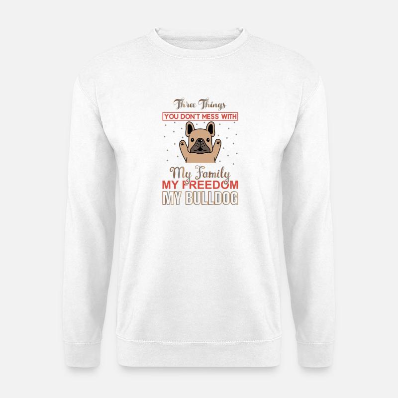 3 Dinge... - Unisex Pullover - Weiß