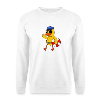 Lifeguard Police Chicks - Unisex Sweatshirt - white - Front