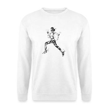 Marathon runner - Unisex Sweatshirt - white - Front