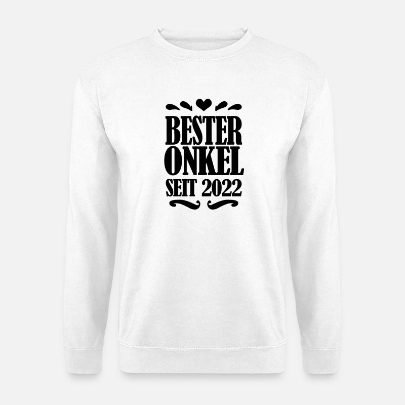 Bester Onkel seit 2022 - Unisex Pullover - Weiß