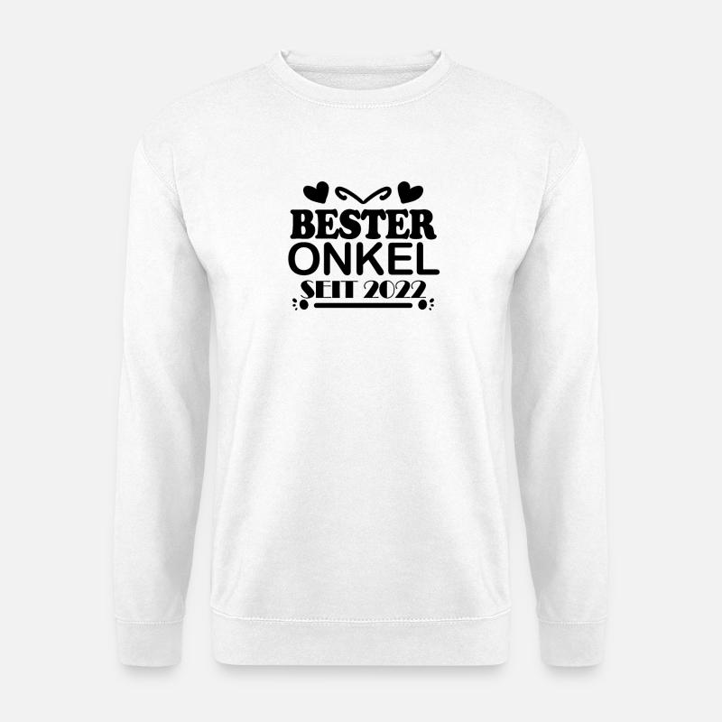 Bester Onkel seit 2022 - Unisex Pullover - Weiß