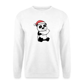 Panda Noël Sommeil Sommeil Sommeil - Sweat-shirt Unisexe - blanc - Devant