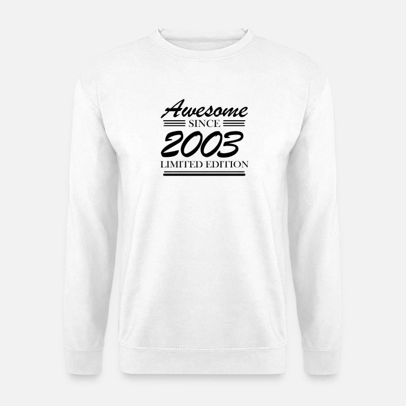 2003 - Unisex Sweatshirt - white