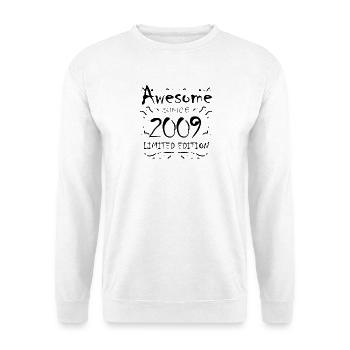 2009 - Vintage 2009 - Fantastic since 2009 - Unisex Sweatshirt - white - Front