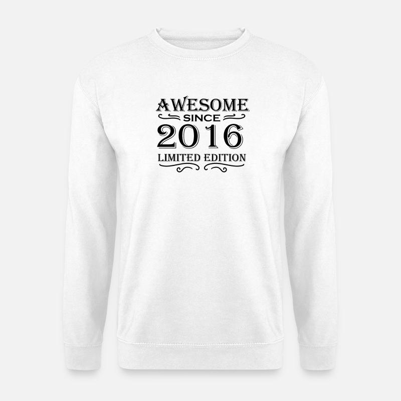 2016 - Sweat-shirt Unisexe - blanc