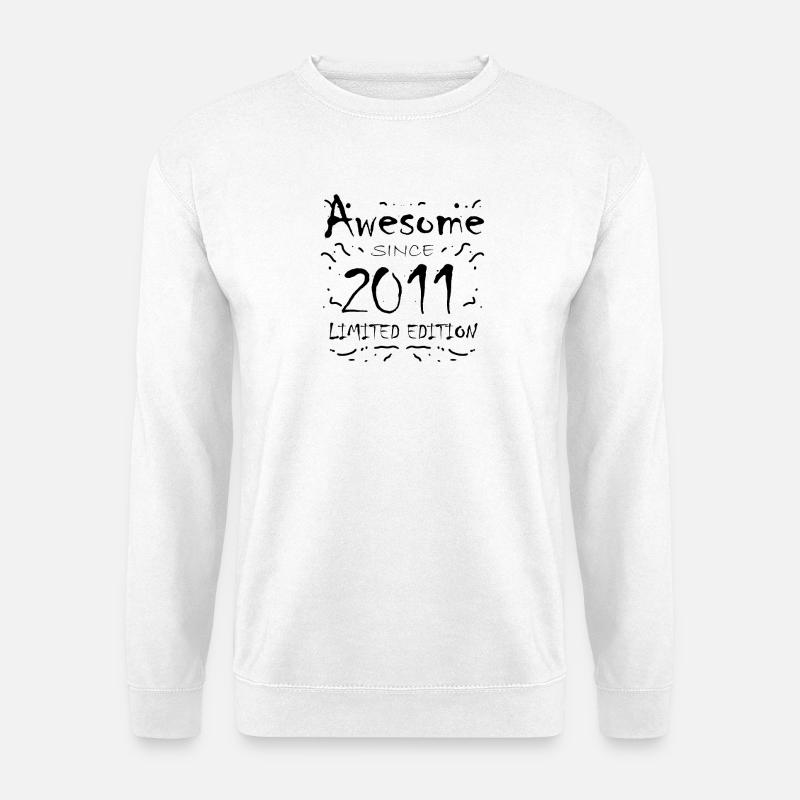 2011 - Born 2011 - Unisex Sweatshirt - white