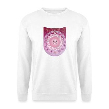 BlumenMandala Harmonie - Sonja Ariel von Staden - Unisex Pullover - Weiß - Vorne
