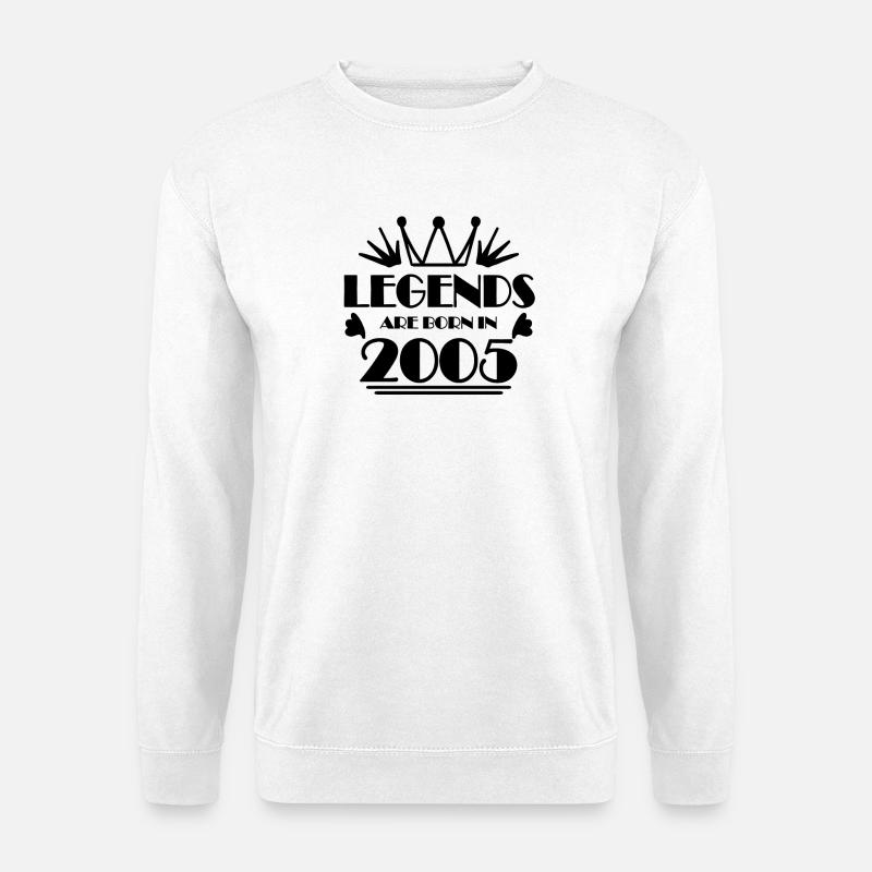 2005 - Born 2005 - Unisex Sweatshirt - white