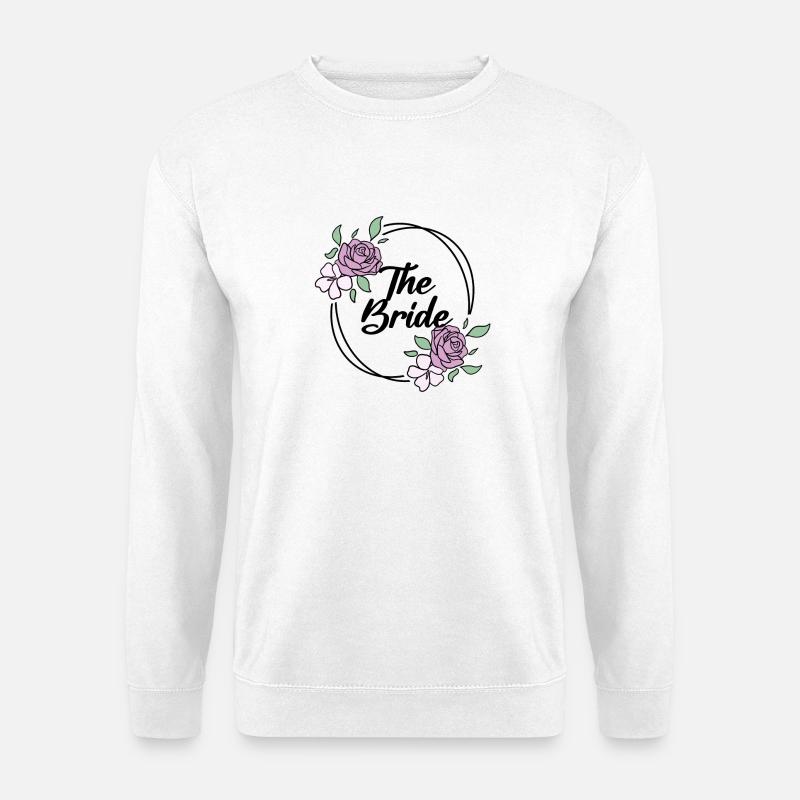 Braut Junggesellinnenabschied - Bride JGA - Unisex Pullover - Weiß