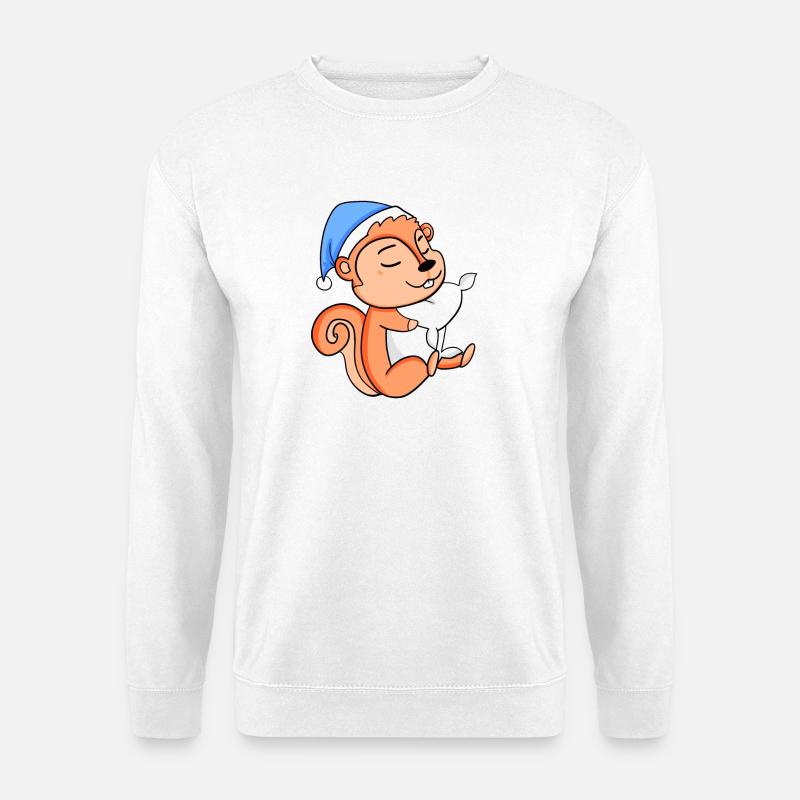 Eichhörnchen - Unisex Pullover - Weiß