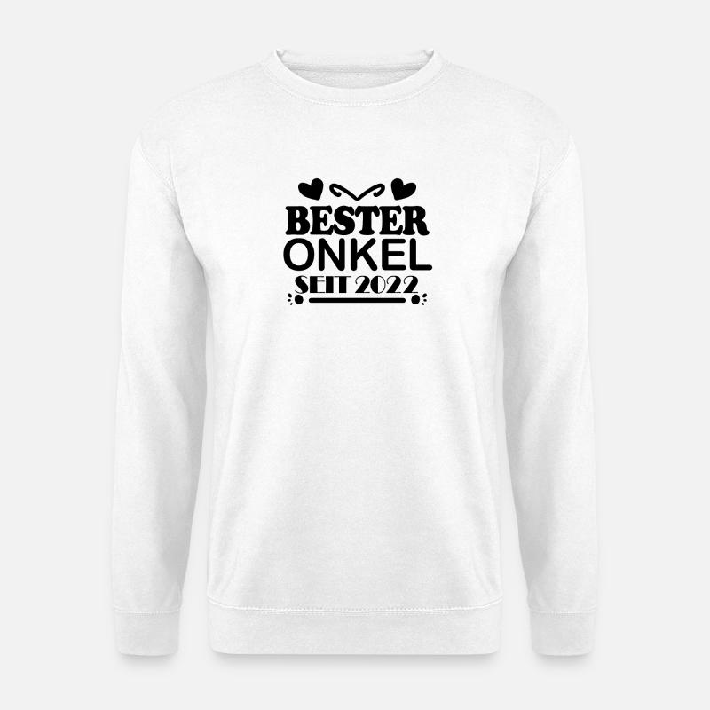 Bester Onkel seit 2022 - Unisex Pullover - Weiß