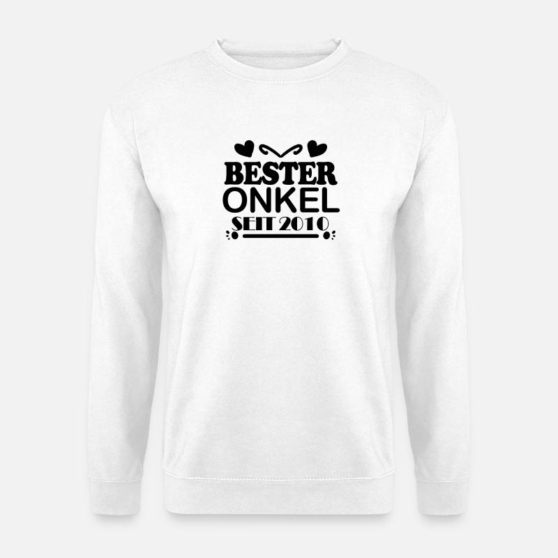 Bester Onkel seit 2010 - Unisex Pullover - Weiß