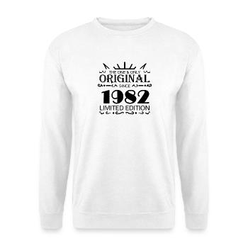 1982 - Year of construction 1982 - Born 1982 - Unisex Sweatshirt - white - Front