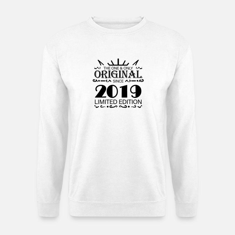 2019 - Year 2019 - Year 2019 - Unisex Sweatshirt - white
