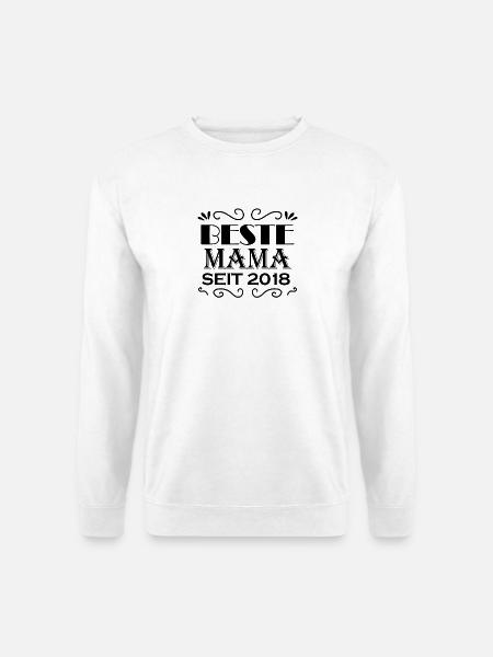 Beste Mama seit 2018 - Unisex Pullover - Weiß