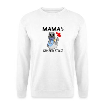 Baby Geburt Schwanger - Unisex Pullover - Weiß - Vorne