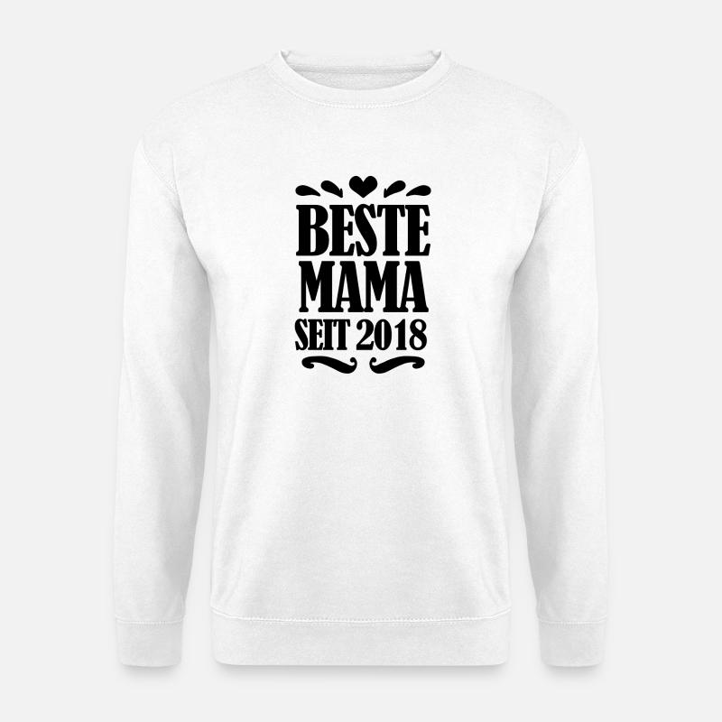 Beste Mama seit 2018 - Unisex Pullover - Weiß