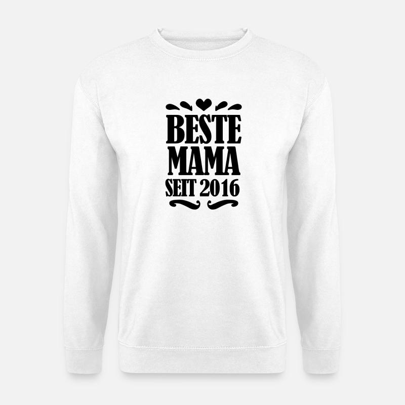Beste Mama seit 2016 - Unisex Pullover - Weiß
