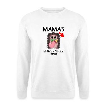 Baby 2023 - Geburt Schwanger 2023 - Baby Tochter - Unisex Pullover - Weiß - Vorne