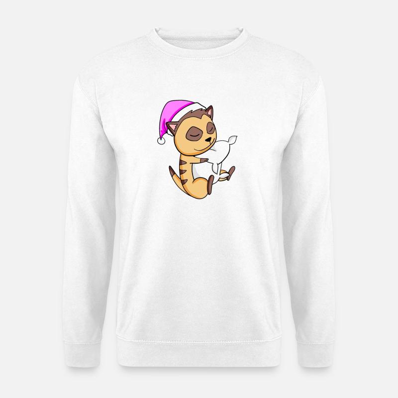 Erdmännchen - Unisex Pullover - Weiß