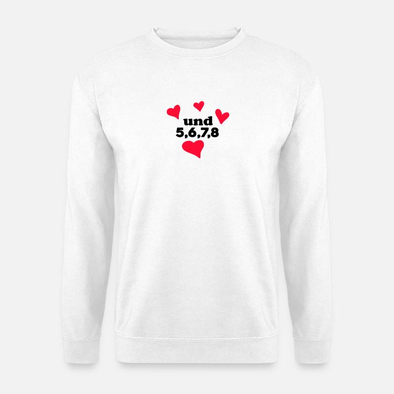 Tanzen Tanz Tanzkurs Rhythmus - Unisex Pullover - Weiß