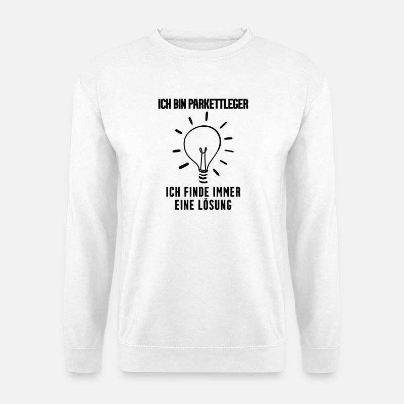 Parkettleger Geschenk - Unisex Pullover - Weiß