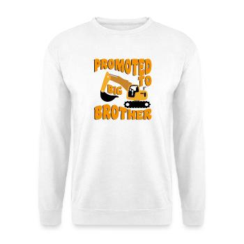 Promu grand frère Va être un grand frère - Sweat-shirt Unisexe - blanc - Devant