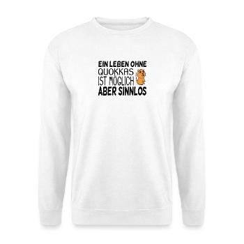 Quokka - Unisex Pullover - Weiß - Vorne