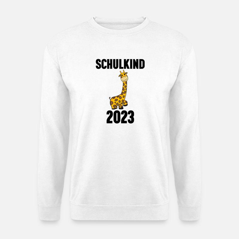 Schuldkind Einschulung 2023 - Unisex Pullover - Weiß