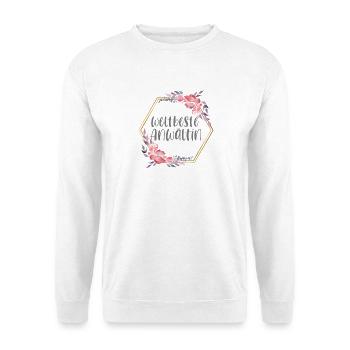 Weltbeste Anwältin Kanzlei Beruf Geschenk - Unisex Pullover - Weiß - Vorne