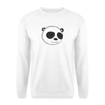 Panda Head - Unisex Sweatshirt - white - Front