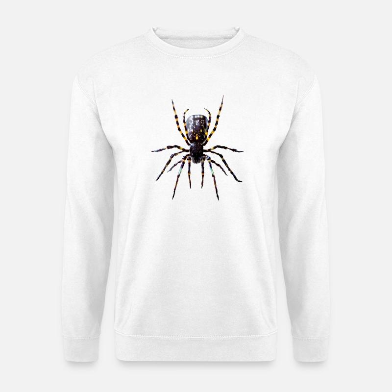 Vogelspinne Spinne Rotknie-Vogelspinne - Unisex Pullover - Weiß