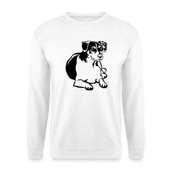 Dansk Svensk Gaardhond - Sweat-shirt Unisexe - blanc - Devant