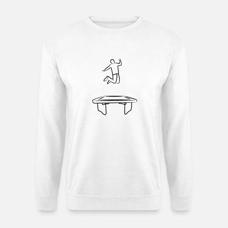 Trampolinist - Unisex Pullover - Weiß