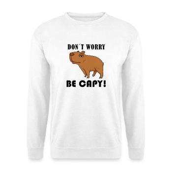 Capybara Capybara Cadeau - Sweat-shirt Unisexe - blanc - Devant