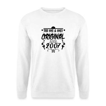 2007 - Year of construction 2007 - Year of construction 2007 - Unisex Sweatshirt - white - Front