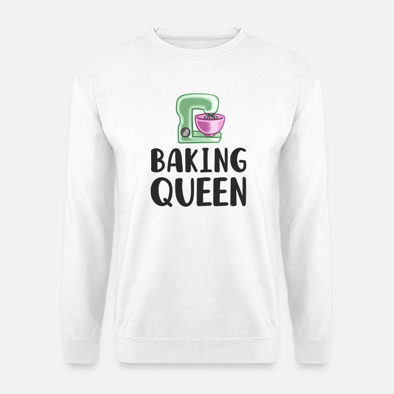 Baking Baker - Unisex Sweatshirt - white