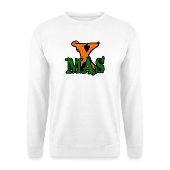 XMAS Graffiti Neon - Unisex Sweatshirt - white - Front