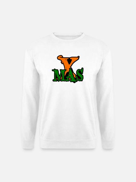 XMAS Graffiti Neon - Unisex Pullover - Weiß