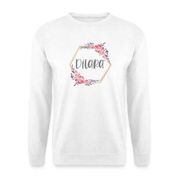 Dilara Prénom Turc Turquie Cadeau Bébé - Sweat-shirt Unisexe - blanc - Devant