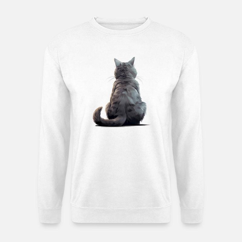 Chartreux - Unisex Pullover - Weiß