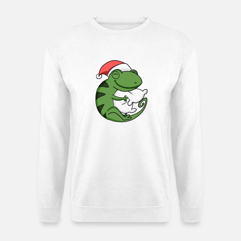 Chameleon Christmas - Unisex Sweatshirt - white
