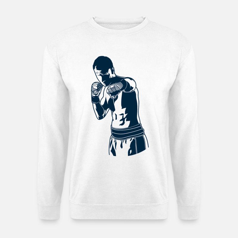 Boxer - Unisex Pullover - Weiß