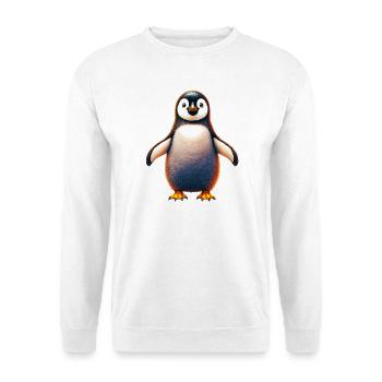 Penguin - Unisex Sweatshirt - white - Front