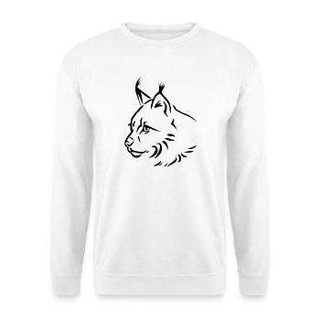 Lynx - Unisex Sweatshirt - white - Front