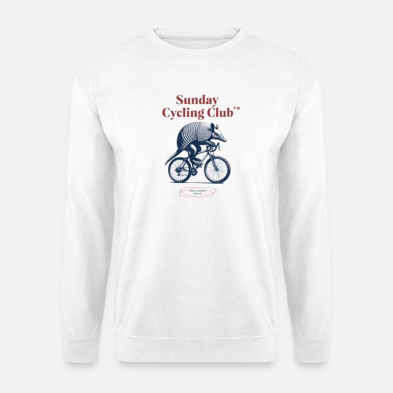 Sunday Cycling Club Armadillo - Unisex Pullover - Weiß